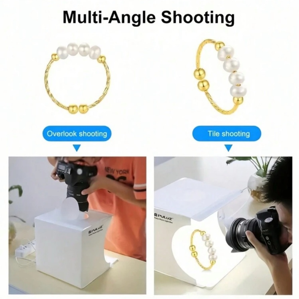PRICE IS FIRM - Puluz White Travel Photography Light Box - Picture 4 of 7